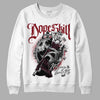 Jordan 5 Retro Burgundy (2023) DopeSkill Sweatshirt Money Loves Me Graphic Streetwear - White