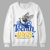 Jordan 14 “Laney” DopeSkill Sweatshirt Juneteenth 1865 Graphic Streetwear - White