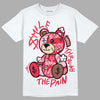 Dunk Low PRM Bacon DopeSkill T-Shirt Smile Through The Pain Graphic Streetwear - White 