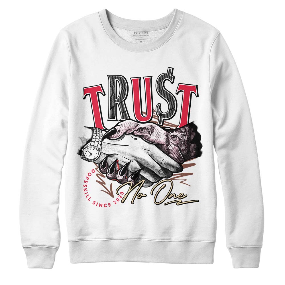 Dunk Low PRM Bacon DopeSkill Sweatshirt Trust No One Graphic Streetwear - White 