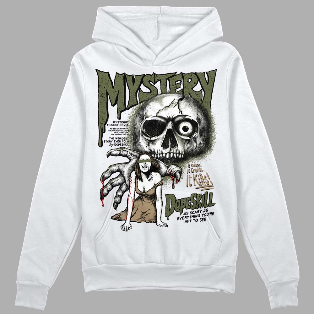 Air Max 90 Ballistic Neutral Olive DopeSkill Hoodie Sweatshirt Mystery Ghostly Grasp Graphic Streetwear - White