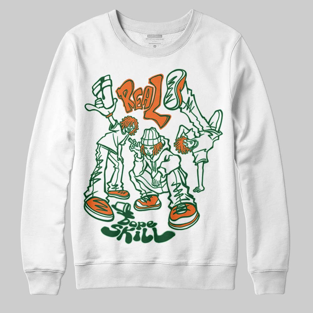 SoleFly x Air Jordan 3 “Fruits Of Our Labor” DopeSkill Sweatshirt Real Y2K Players Graphic Streetwear - White 