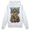 Jordan 1 Mid GS 'Six Championships DopeSkill Hoodie Sweatshirt Life or Die Graphic Streetwear - White