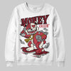 Jordan 4 “Sierra Red" DopeSkill Sweatshirt Money Callin' Graphic Streetwear - White
