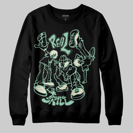 SB Dunk Low Rodeo Tourmaline DopeSkill Sweatshirt Real Y2K Players Graphic Streetwear - Black