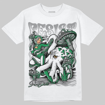 Jordan 3 WMNS “Lucky Green” DopeSkill T-Shirt Resist Graphic Streetwear - White 