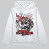 Jordan 8 Retro Bugs Bunny (2025) DopeSkill Hoodie Sweatshirt Drip Season Graphic Streetwear - White