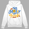 Dunk Blue Jay and University Gold DopeSkill Hoodie Sweatshirt No Money No Funny Graphic Streetwear - White