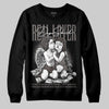 Jordan 4 Retro Cave Stone DopeSkill Sweatshirt Real Lover Graphic Streetwear - Black
