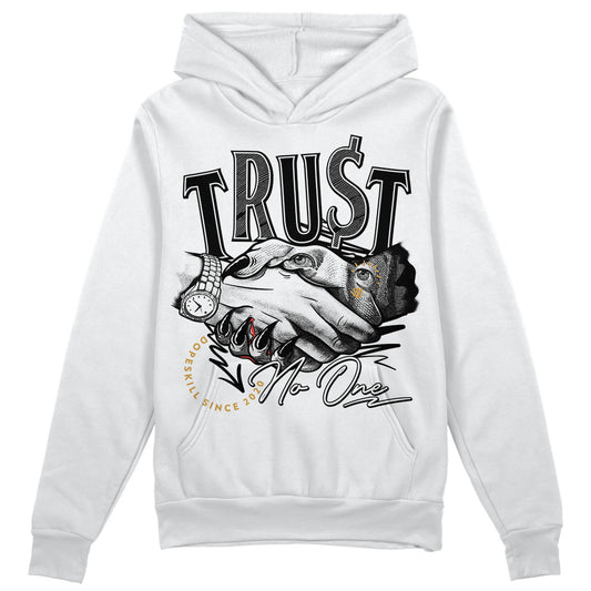 Jordan 11 "Gratitude" DopeSkill Hoodie Sweatshirt Trust No One Graphic Streetwear - White