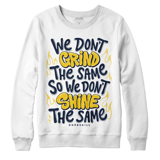 Dunk Low Vintage “Michigan” DopeSkill Sweatshirt Grind Shine Graphic Streetwear - White