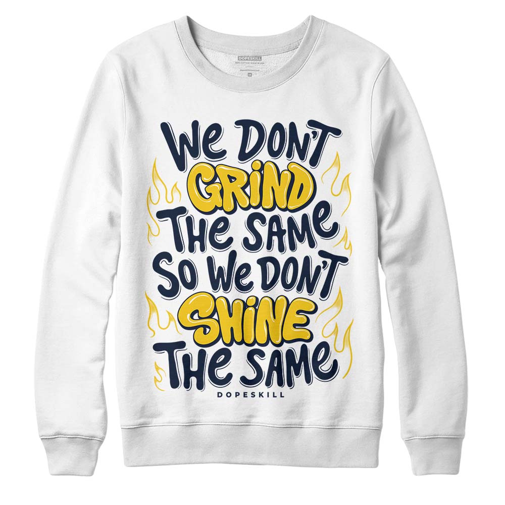 Dunk Low Vintage “Michigan” DopeSkill Sweatshirt Grind Shine Graphic Streetwear - White