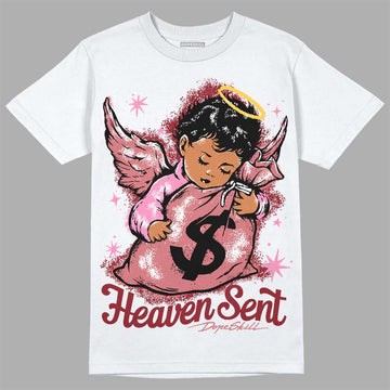 Valentine's Day Collection DopeSkill T-Shirt Heaven Sent Graphic Streetwear - White