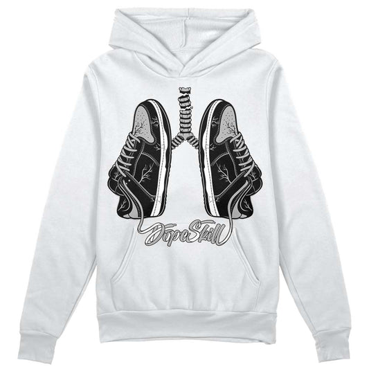 Jordan 1 Low OG “Shadow” DopeSkill Hoodie Sweatshirt Breathe Graphic Streetwear - White