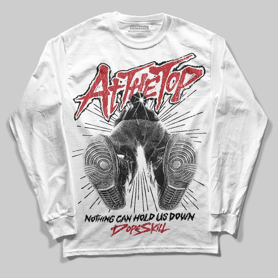 Black and White Sneakers DopeSkill Long Sleeve T-Shirt Nothing Can Hold US Down Graphic Streetwear - White