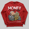 Nigel Sylvester x Air Jordan 4 ‘Brick by Brick’ DopeSkill Long Sleeve T-Shirt MOMM Graphic Streetwear - Red