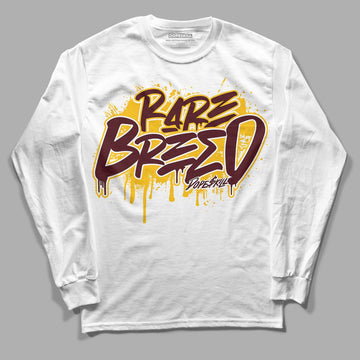 Dunk Yellow Bordeaux DopeSkill Long Sleeve T-Shirt Rare Breed Graphic Streetwear - White