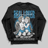 Jordan 1 High OG “UNC” Reimagined DopeSkill Long Sleeve T-Shirt Real Lover Graphic Streetwear - Black