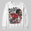 Jordan 1 Low OG "Chicago" DopeSkill Sweatshirt Stressless Graphic Streetwear - White