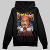 Red Sneakers DopeSkill Hoodie Sweatshirt Drip Harder Graphic Streetwear - Black