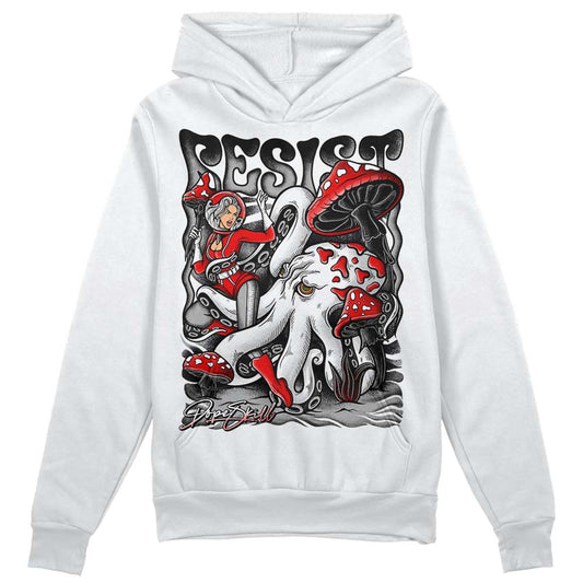 Jordan 1 Low OG “Shadow” DopeSkill Hoodie Sweatshirt Resist Graphic Streetwear - White