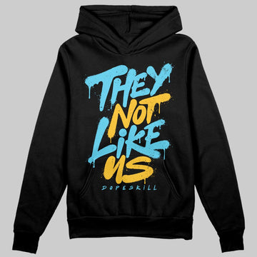 Jordan 11 Retro Gamma Blue (2025) DopeSkill Hoodie Sweatshirt They Not Like Us Graphic Streetwear - Black