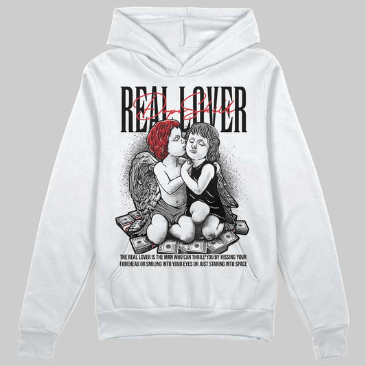Jordan 10 Retro Shadow (2025) DopeSkill Hoodie Sweatshirt Real Lover Graphic Streetwear - White