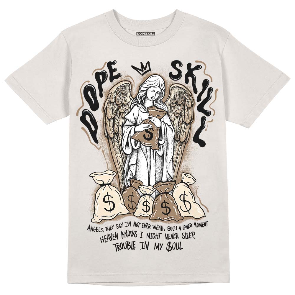 Jordan 5 SE “Sail” DopeSkill Sand T-shirt Angels Graphic Streetwear