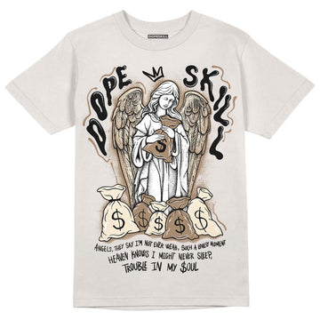 Jordan 5 SE “Sail” DopeSkill Sand T-shirt Angels Graphic Streetwear