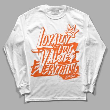 MSCHF Super Normal 2 Orange Milk DopeSkill Long Sleeve T-Shirt LOVE Graphic Streetwear - White