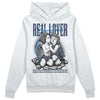 Jordan Spiz’ike Low “White/Obsidian” DopeSkill Hoodie Sweatshirt Real Lover Graphic Streetwear - White