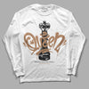 Jordan 6 WMNS Gore-Tex Brown Kelp DopeSkill Long Sleeve T-Shirt Queen Chess Graphic Streetwear - White