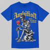 Royal Blue Sneakers DopeSkill T-Shirt Ambition Graphic Streetwear - Royal 