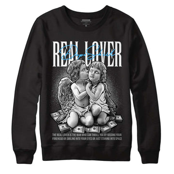 Dunk Low ‘Pure Platinum’ DopeSkill Sweatshirt Real Lover Graphic Streetwear - Black