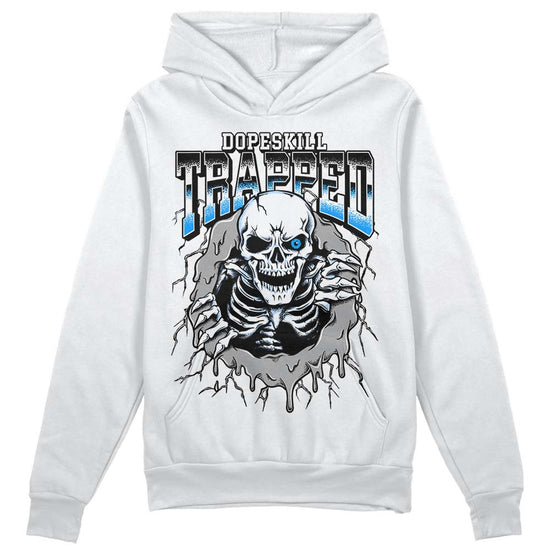 Jordan 6 “Reverse Oreo” DopeSkill Hoodie Sweatshirt Trapped Halloween Graphic Streetwear - White 