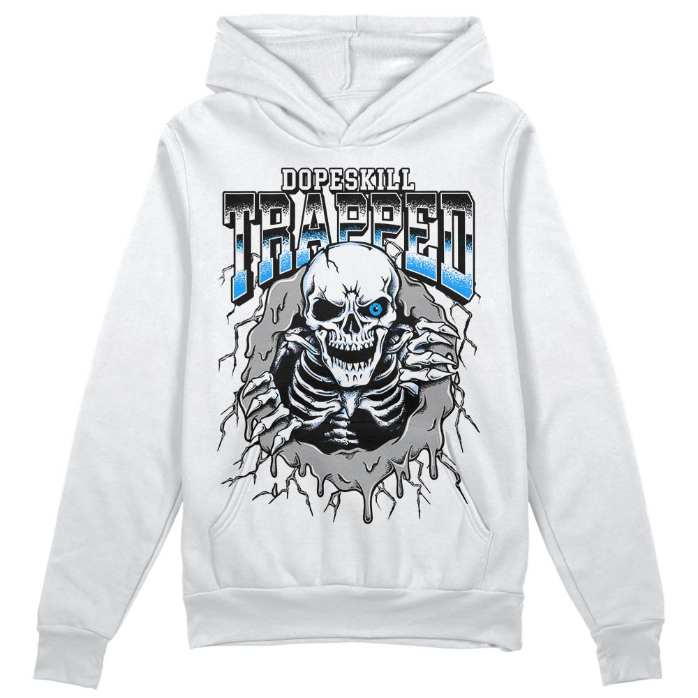 Jordan 6 “Reverse Oreo” DopeSkill Hoodie Sweatshirt Trapped Halloween Graphic Streetwear - White 