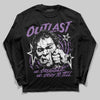 PURPLE Sneakers DopeSkill Long Sleeve T-Shirt Outlast Graphic Streetwear - black