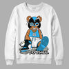 Jordan 1 High Retro OG “University Blue” DopeSkill Sweatshirt Greatest Graphic Streetwear - White