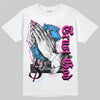 Pink Sneakers DopeSkill T-Shirt Trust God Graphic Streetwear - White