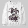 A Ma Maniére x Air Jordan 6 Retro “Smoky Mauve”⁠ DopeSkill Sweatshirt Smile Through The Pain Graphic Streetwear - White 
