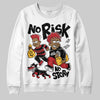 Jordan 14 Golf “Last Shot” DopeSkill Sweatshirt No Risk No Story Graphic Streetwear  White