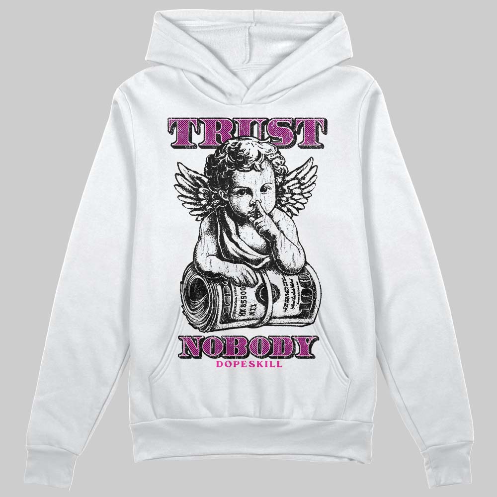 Pink Sneakers DopeSkill Hoodie Trust Nobody Graphic Streetwear - White