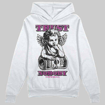 Pink Sneakers DopeSkill Hoodie Trust Nobody Graphic Streetwear - White
