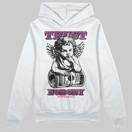 Pink Sneakers DopeSkill Hoodie Trust Nobody Graphic Streetwear - White
