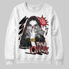 Jordan 4 “Flight Club” DopeSkill Sweatshirt NPC Graphic Streetwear - White
