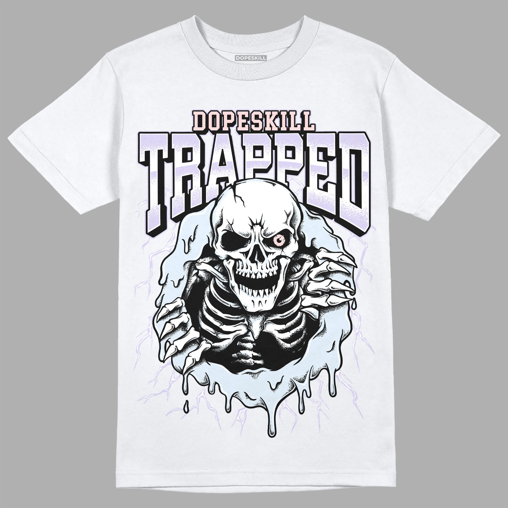 Dunk Low Easter DopeSkill T-Shirt Trapped Halloween Graphic Streetwear - White