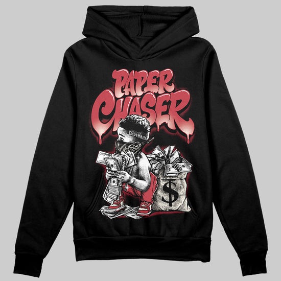 Jordan 4 “Sierra Red" DopeSkill Hoodie Sweatshirt Paper Chaser Boy Graphic Streetwear - Black