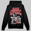 Jordan 4 “Sierra Red" DopeSkill Hoodie Sweatshirt Paper Chaser Boy Graphic Streetwear - Black