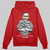 Red Sneakers DopeSkill Hoodie Scared Money Don't Make No Money Graphic Streetwear - Red 