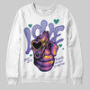 Jordan 5 OG “Grape” DopeSkill Sweatshirt Love Shot Graphic Streetwear - White